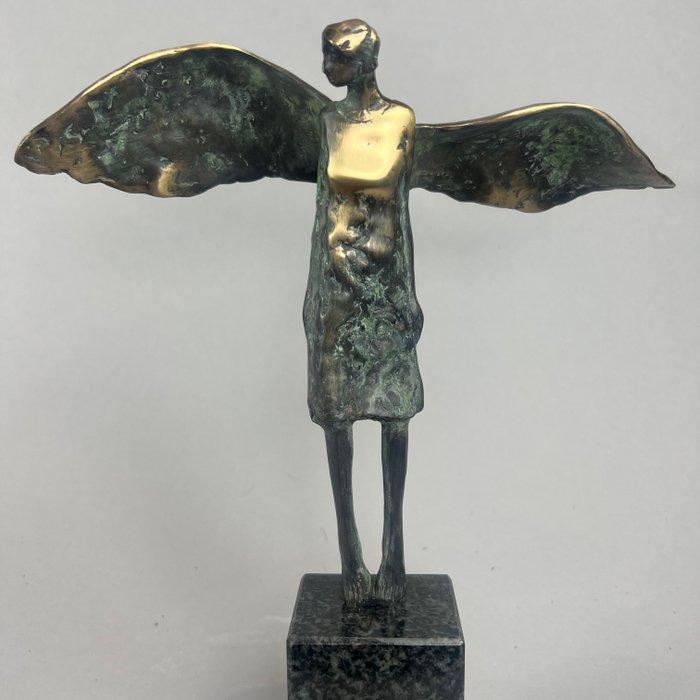 J. Zak (XX-XXI) - Your Angel - Bronze, Antiek en Kunst, Kunst | Designobjecten