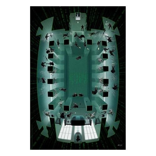 The Matrix Art Print I Believe I Can Bring Him Back 41 x 61, Verzamelen, Film en Tv, Ophalen of Verzenden