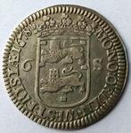 Nederland, West-Friesland Scheepjesschelling of 6 Stuiver