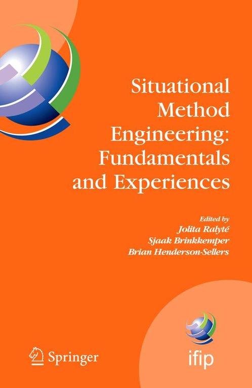 Situational Method Engineering: Fundamentals and Experiences, Boeken, Taal | Engels, Gelezen, Verzenden