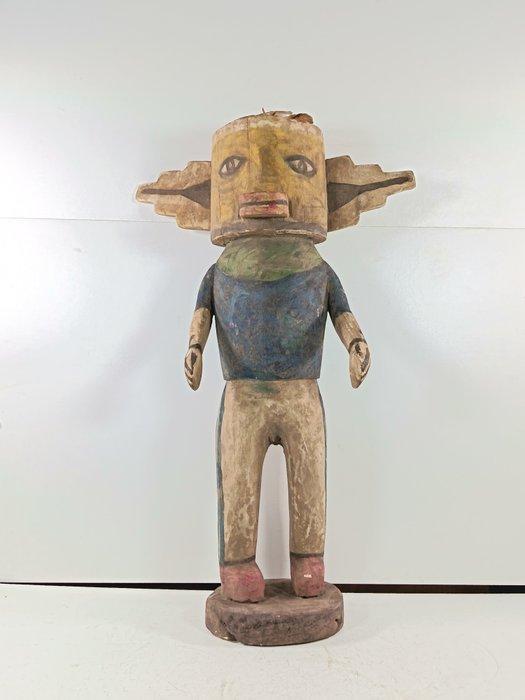 Grande poupée - Pop style Kachina - 1990-2000 - V.S., Antiquités & Art, Art | Art non-occidental