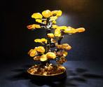 Natuurlijk BALTIC AMBER Bonsai-boompje – Met de hand gemaakt, Nieuw