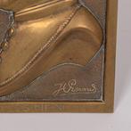 Plaquette en bronze, Pape Pie XI - Bronze - 1920-1930, Antiek en Kunst