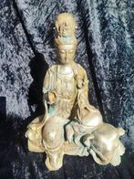 Guanyin on a elefant - Brons - China  (Zonder Minimumprijs), Antiek en Kunst