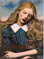 Luigi Improta (1966) - Ritratto con gatto nero