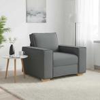 vidaXL Sofa Stoel Donkergrijs 60 cm Stof, Verzenden, Nieuw