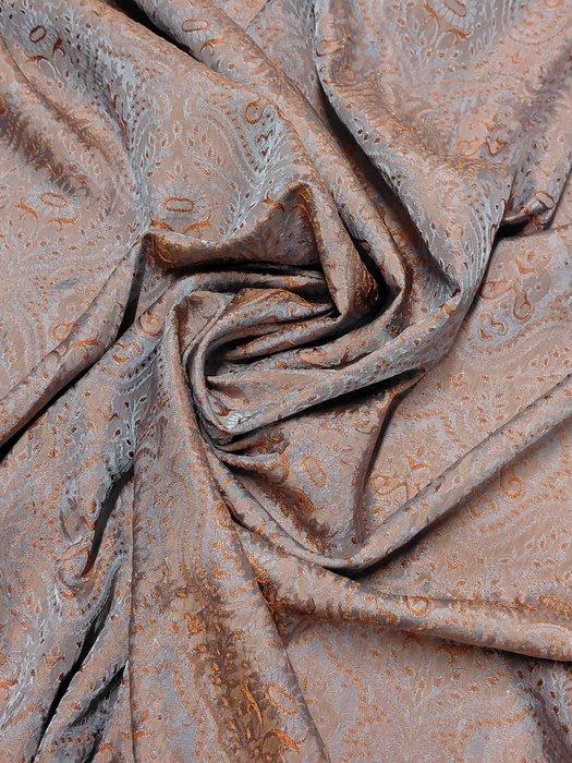 Tessuto in Misto Seta Castello del Barro – Effetto Broccato, Antiek en Kunst, Antiek | Tapijten, Tafelkleden en Textiel