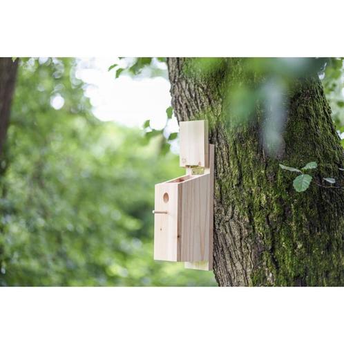 Doe-het-zelf-set nestkastje 36x12x14cm voor mezen - kerbl, Dieren en Toebehoren, Vogels | Toebehoren, Nieuw