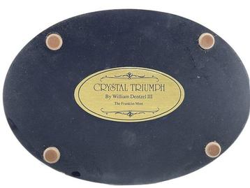 Franklin Mint - Beeldje - 24 Karat Gold Plated Crystal