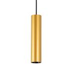 hanglampen Cylin Hangspot Goud Binnenverlichting, Nieuw, 75 cm of meer, Verzenden, Overige materialen