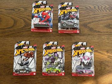 Hot Wheels - 1:64 - Marvel Spider-Man - 5 modèles