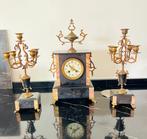 Horloge et parure de cheminée (3) - Japy Frères - Antique, Antiek en Kunst, Antiek | Klokken