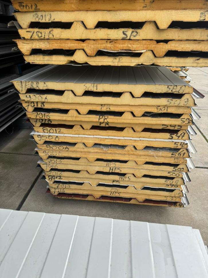 Sandwichpanelen, dakpanelen / isolatie panelen –grote stock, Bricolage & Construction, Plaques & Panneaux, Envoi