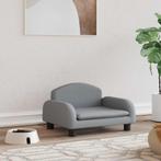 vidaXL Hondenmand 50x40x30 cm stof lichtgrijs, Verzenden, Nieuw