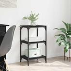 vidaXL Boekenkast Zwart eiken 40 x 33 x 70.5 cm, Huis en Inrichting, Kasten | Boekenkasten, Verzenden, Nieuw