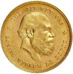 Nederland. Willem III (1849-1890). 10 Gulden 1879 over 77, Postzegels en Munten, Munten | Nederland
