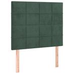 Groen Fluwelen Hoofdbord Set - 40% Korting! Tweede Kansje!, Huis en Inrichting, Slaapkamer | Bedden, Verstelbaar, Verzenden, Nieuw