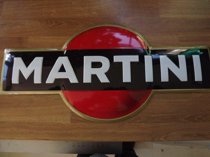 Martini - Emaille bord - Emaille, Antiek en Kunst, Antiek | Wandborden en Tegels