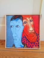 Peter Krusche - Zwei Freunde, Antiek en Kunst, Kunst | Schilderijen | Modern