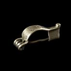 Oud-Romeins Zilver Boog fibula, Antiek en Kunst
