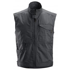Snickers 4373 service vest - 5800 - steel grey - base - maat, Doe-het-zelf en Bouw, Veiligheidskleding