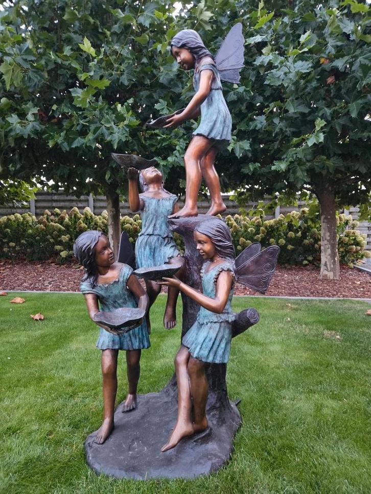 Bronzen fonteinen, naar ieders budget tuinbeelden in brons!, Jardin & Terrasse, Pièces d'eau & Fontaines