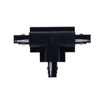 Luxar Inbouw 3 Fase T-Vorm Connector Left-2 Zwart, Verzenden, Nieuw