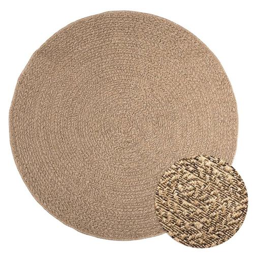 vidaXL Tapis 160 cm aspect jute intÃ©rieur et extÃ©rieur, Maison & Meubles, Ameublement | Tapis & Moquettes, Neuf, Envoi