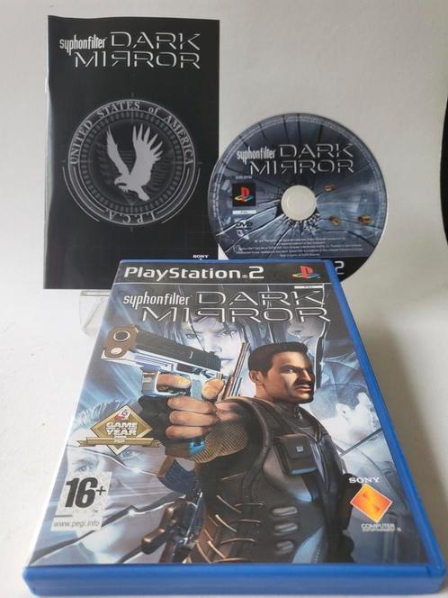 Syphon Filter Dark Mirror Playstation 2, Games en Spelcomputers, Games | Sony PlayStation 2, Zo goed als nieuw, Ophalen of Verzenden