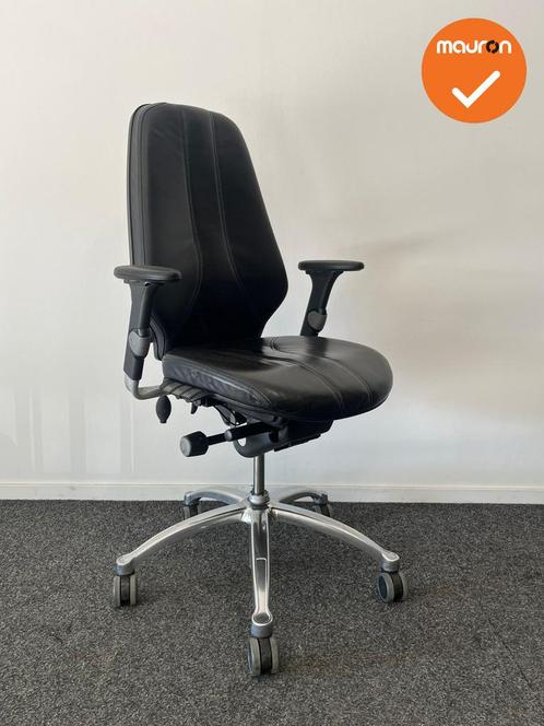 RH Logic 400 - Zwarte leren bekleding - Inclusief lendepomp, Zakelijke goederen, Kantoor en Winkelinrichting | Kantoormeubilair en Inrichting