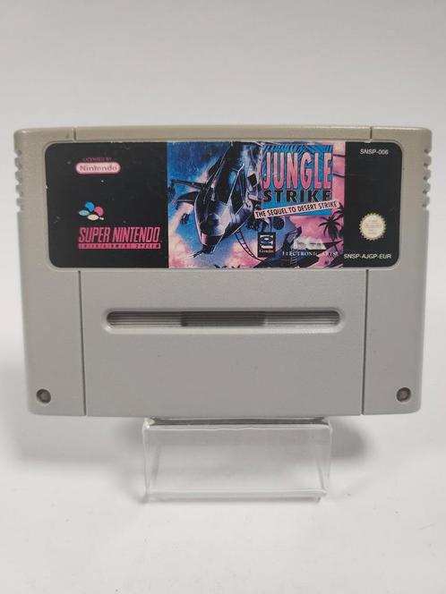 Jungle Strike SNES, Games en Spelcomputers, Games | Nintendo Super NES, Zo goed als nieuw, Ophalen of Verzenden