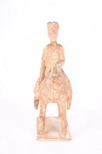 ruiter op paard (replica NAAR Tang dynasty) - Terracotta -
