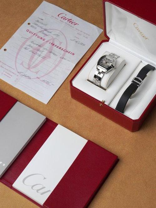 Cartier - Roadster - 2675 - Dames - 2004, Handtassen en Accessoires, Horloges | Heren