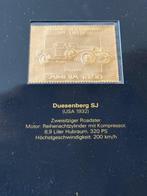 Zambia. Gold medal Duesenberg SJ ., 1/50 Oz (.917) (Zonder