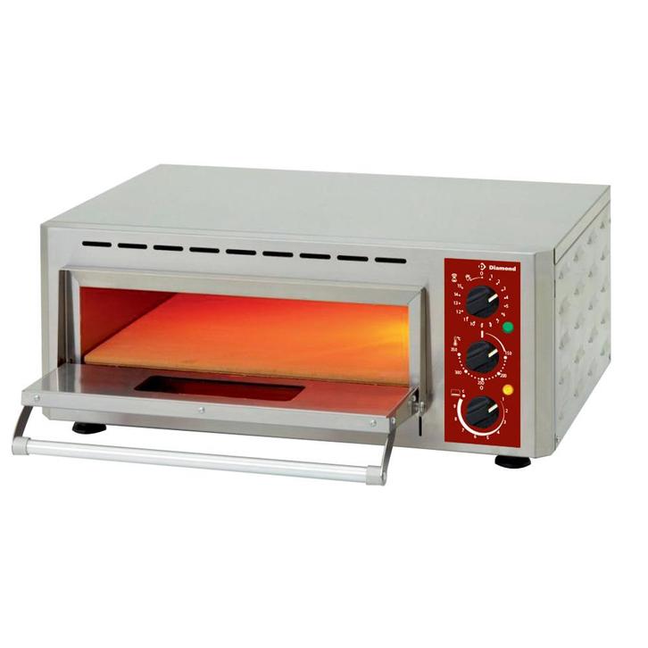 Pizzaoven | PIZZA QUICK | Elektrisch | 1x Ø43cm | 0°C/350°C, Zakelijke goederen, Horeca | Keukenapparatuur, Nieuw in verpakking