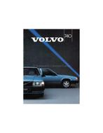 1987 VOLVO 740 BROCHURE NEDERLANDS, Boeken, Auto's | Folders en Tijdschriften, Nieuw