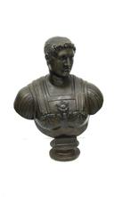 sculptuur, imperatore Traiano - 88 cm - Brons, Antiquités & Art, Antiquités | Céramique & Poterie