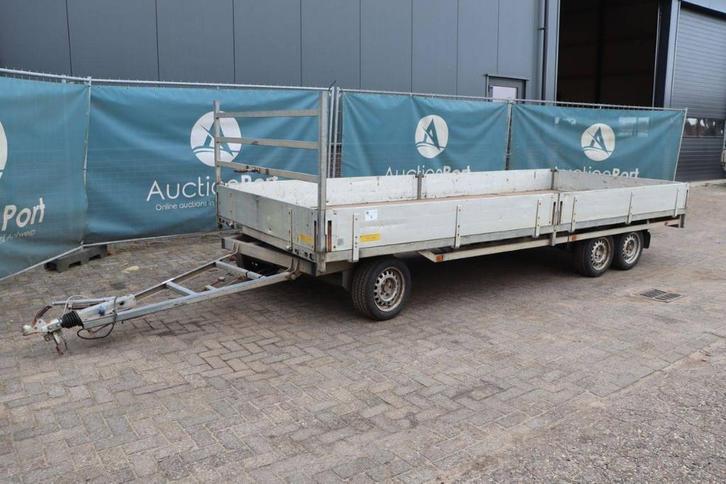 Veiling: Aanhangwagen Hulco R2 2005 (Marge), Auto diversen, Aanhangers en Bagagewagens, Ophalen