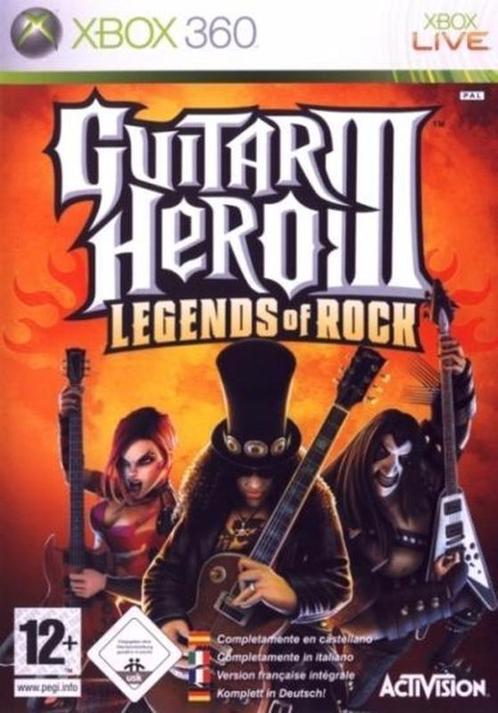 Guitar Hero III Legends of Rock (Xbox 360 Games) (Xbox 360), Games en Spelcomputers, Games | Xbox 360, Zo goed als nieuw, Ophalen of Verzenden