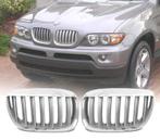 Calandres Pour Bmw X5 E53 Lci 04-06 Look Titane Chromé Argen, Verzenden, Nieuw