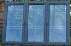 aluminium raam , chassis , venster 214 x 147 antraciet, Doe-het-zelf en Bouw, Gebruikt, Raamkozijn, Aluminium, Ophalen of Verzenden