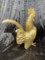 Sculpture, Rooster - 25 cm - 25 cm - Bronze doré