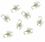 Tafeldecoratie Schorpioenen Glow In Teh Dark 6cm 8st, Verzenden, Nieuw