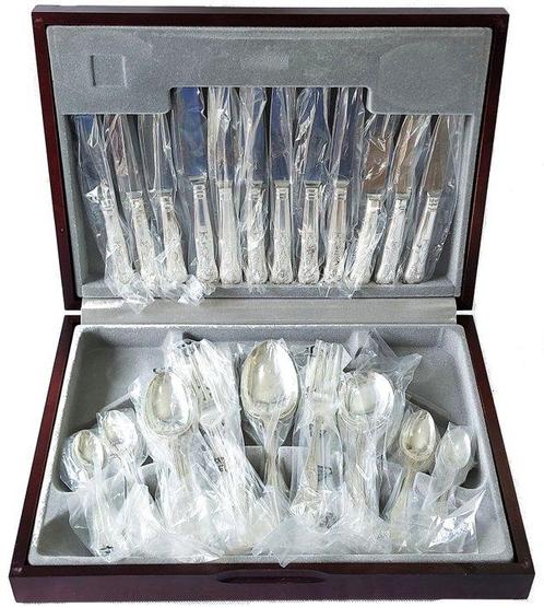 The Silver Gallery - EPNS A1 - Bestekset (50) - 6persoons, Antiek en Kunst, Antiek | Meubels | Tafels