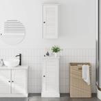 vidaXL Badkamermeubel Set met plank VIGO 2 pcs Wit en Antiek, Verzenden