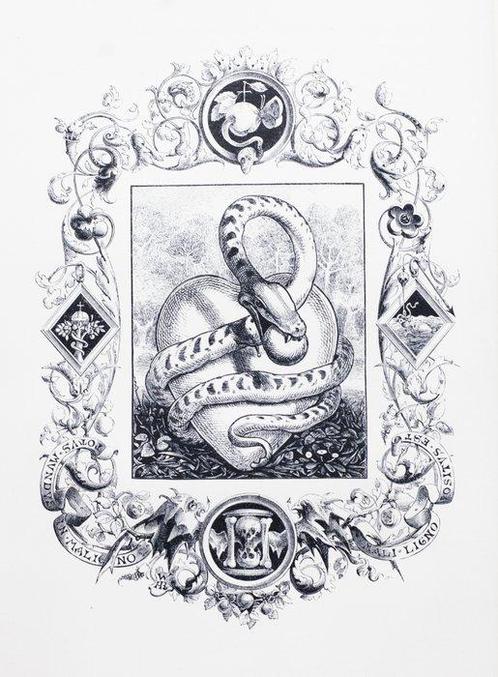 Quarles - Emblems - 1861, Antiek en Kunst, Antiek | Boeken en Manuscripten