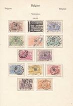 België 1879/1934 - spoorwegen - OBP : TR 1/47 , 58/134, Postzegels en Munten, Gestempeld