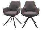 2dekans | Dutchbone Oliver Draaibare Eetkamerstoel 57x60x86, Huis en Inrichting, Stoelen, Ophalen of Verzenden, Nieuw