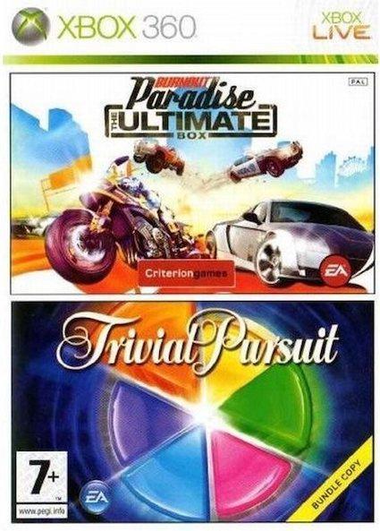Burnout Paradise the Ultimate Box + Trivial Pursuit, Games en Spelcomputers, Games | Xbox 360, Zo goed als nieuw, Ophalen of Verzenden