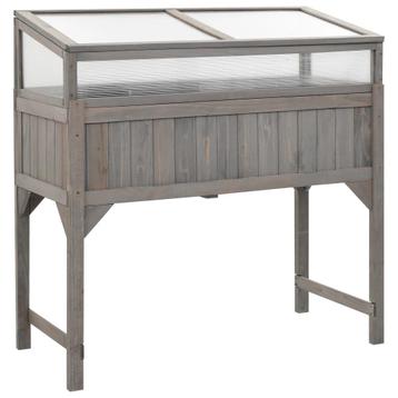 Plantenbak met Kas | Retour Deal | 110x54x120cm -40% beschikbaar voor biedingen